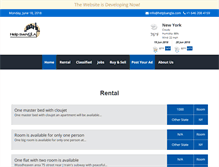 Tablet Screenshot of helpbangla.com